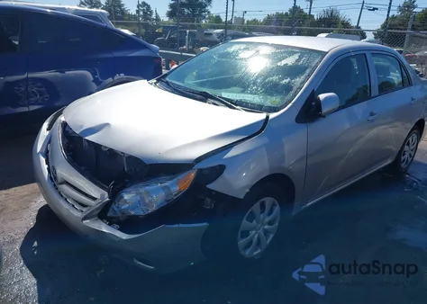 2012 Toyota Corolla L z USA, uszkodzony, nr VIN 2T1BU4EE2CC822821